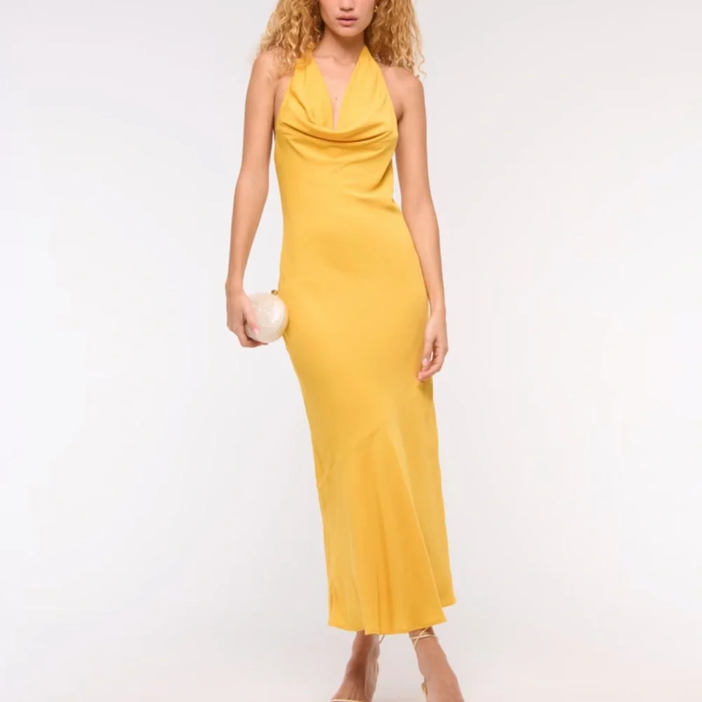 Abercrombie cowl maxi dress